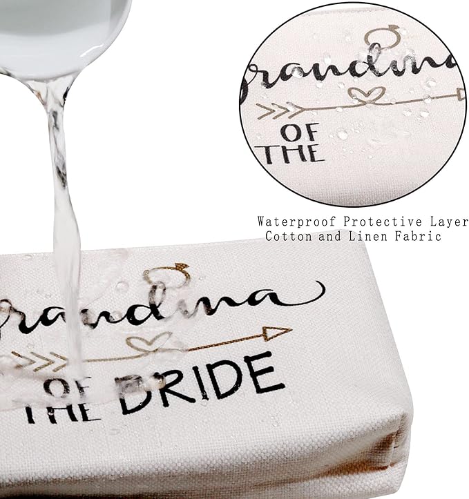 ZJXHPO Christmas Cosmetic Bag Gift With Zipper Multipurpose Storage Green