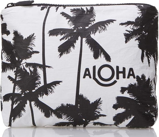 ALOHA Collection Small Pouch | Lightweight, Packable, and Splash-Proof Makeup Pouch | Easy to Clean by ALOHACollection