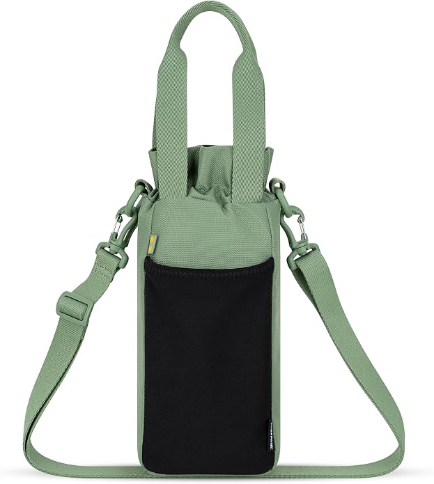 Sherpani Izzie, Water Bottle Crossbody, 32oz Bottle Carrier Bag | Bottle Holder Sling with Phone Pocket, Cross Body Drink Carrier Men Women, RFID Protection for Hiking Camping, Travel Gift - Image 6