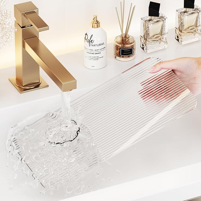 2 Tier Corner Bathroom Counter Organizer, Cosmetic Skincare ，Bathroom Countertop Perfume Tray Vanity, Kitchen Spice Corner Storage Shelf - Image 5