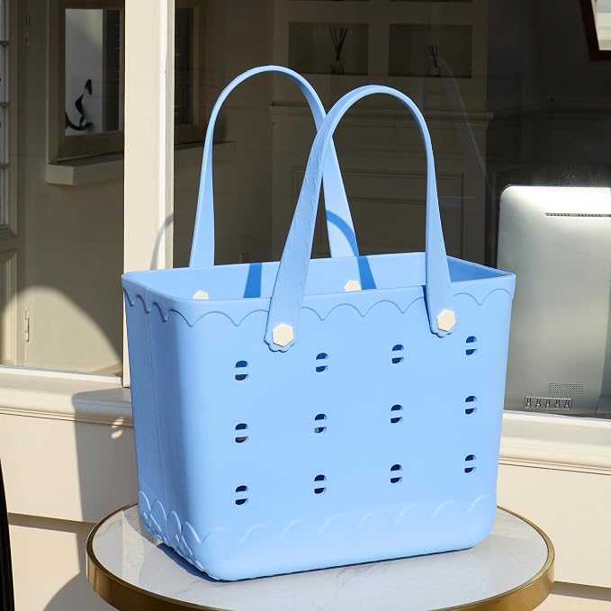 Waterproof Tote Bag for Beach, Pool, Boat.Lightweight Waterproof Washable Durable All Purpose Outdoor Tote Bag. - Image 2
