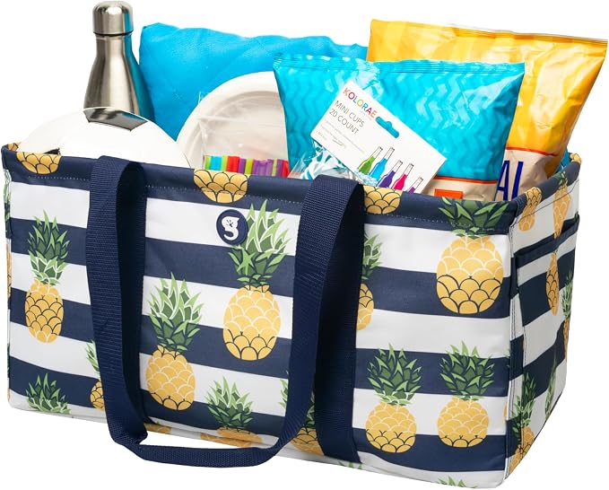 geckobrands Large Utility Tote - Durable Multipurpose Bag for Beach, Travel, Shopping & Outdoor Activities - Image 3
