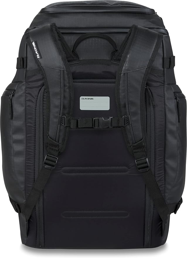 Dakine DLX Ski Boot Bag, Waterproof Snowboard Bag with Helmet Storage, for Travel & Snow Trips, 75 L, Black Coated - Image 2
