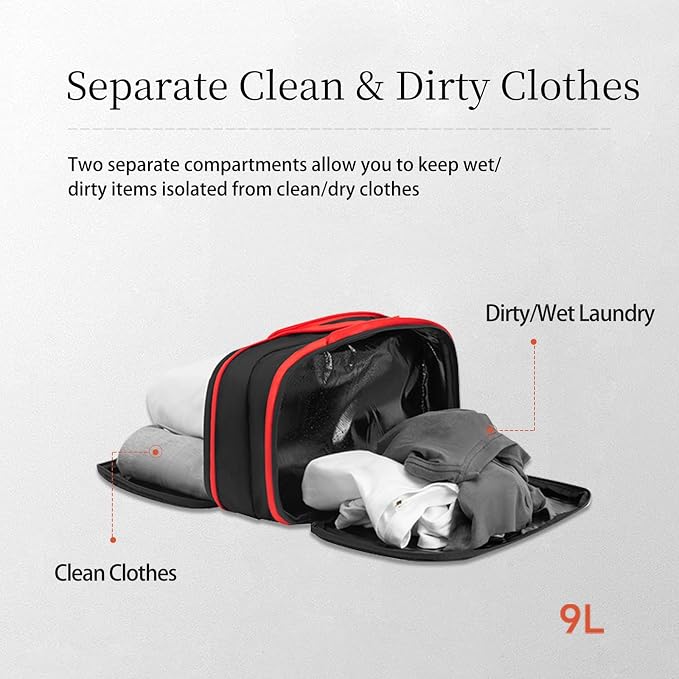 Bee Nesting BeeNesting Waterproof Compression Packing Cubes sets,Large Travel Packing organizers for Carry on Luggage,2 Sides Expandable Storage Bags - Image 2