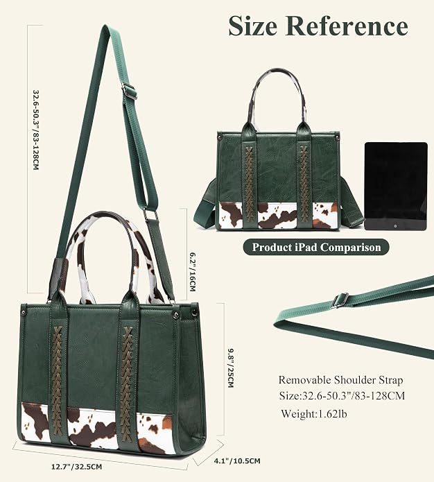 KingTo Women's Crocodile Pattern Satchel Handbags Stylish Tote Handbags crocodile purses for women 3 Pcs Set (B-blue) - Image 3