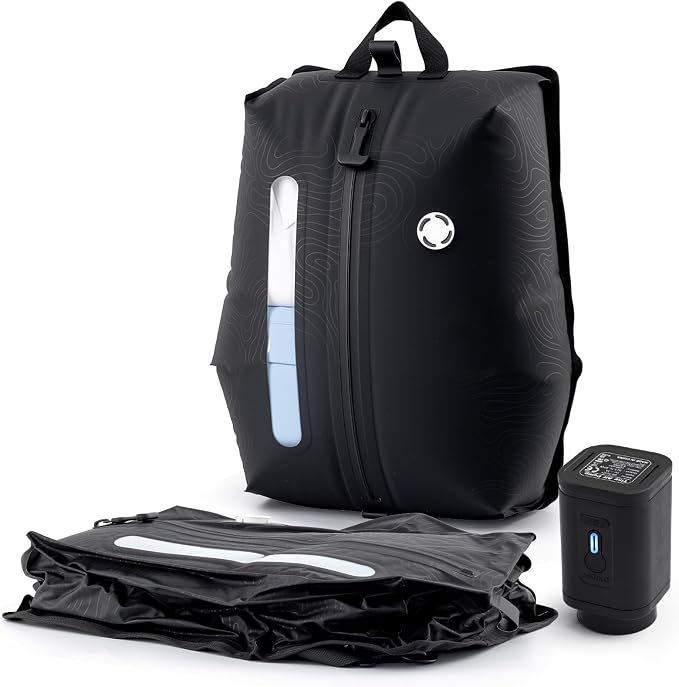 TAILI Travel Vacuum Compression Storage Bags with Wireless Pump -Vacuum Seal Bags (1Pack) for Travel Essentials, Space Saving, Wear-resistant & Waterproof Packing Cubes backpack for Clothing& Luggage by TAILI