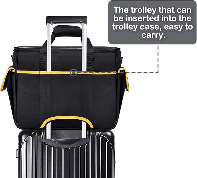 CAB55 Sewing Machine Case - Carrying Bag with Removable Padding, Tote for Machine and Accessories - Image 5