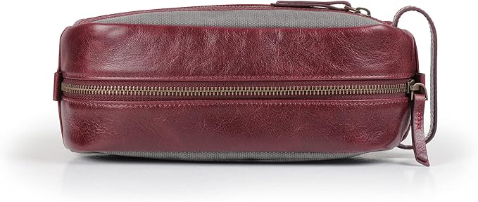 Londo Genuine Leather Travel Toiletry Bag – Makeup, Shaving Organizer, Dopp Kit for Men & Women, Durable & Stylish Travel Accessory - Image 7