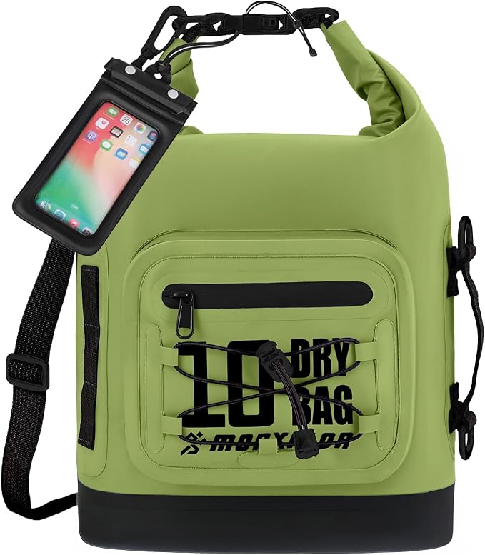 MORXPLOR Dry Bag Waterproof,5L/10L/20L/30L/40L/55L Roll Top Dry Bag Backpack with WaterProof Phone Case for Swim,Kayak by MORXPLOR