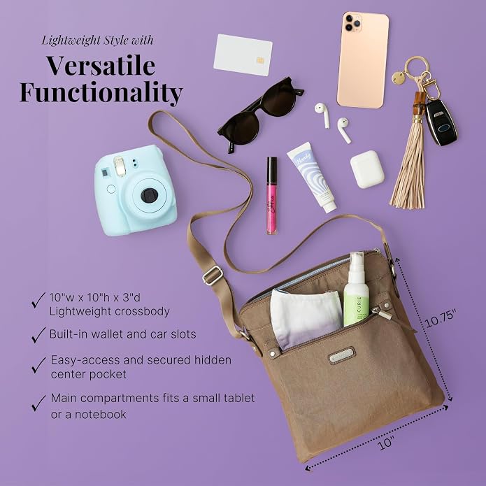 Baggallini Go Bagg with RFID Phone Wristlet - Image 4
