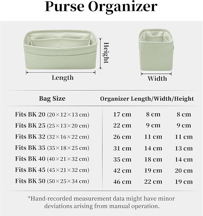 Satin Purse Organizer for Birkin 25 Retourne, Gris Neve | Custom Fit, Multiple Pockets, Lightweight Purse Essentials, Ideal for Travel, Shopping, and Daily Use - Image 8