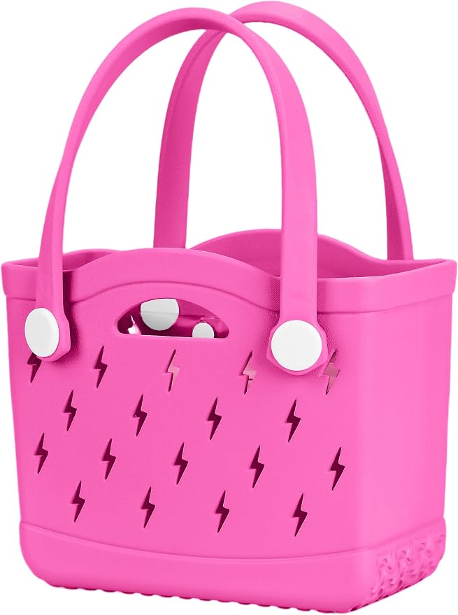 Rubber Beach Bag Waterproof Durable Large Tote Bag for Beach Sports Pool Swim Travel EVA Tote by MONSOCIORubberToteBag