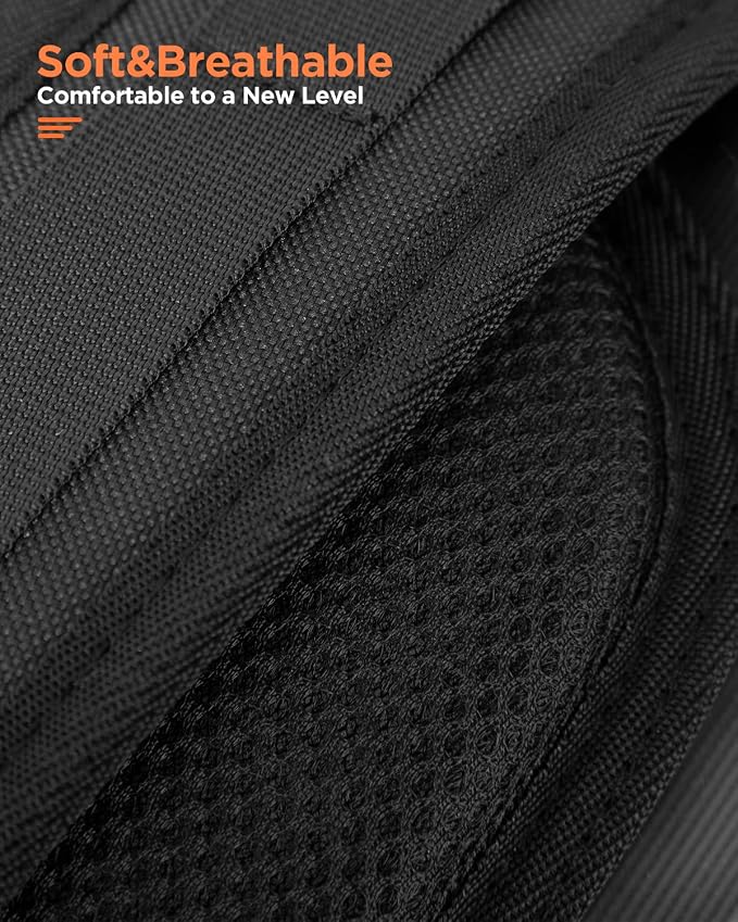 Grapelet Motorcycle Sissy Bar Bag Waterproof Motorcycle Backpack Tail Bag Travel Saddlebags 35L Duffle Bags PVC 500D Waterproof Dry Bags - Black - Image 8
