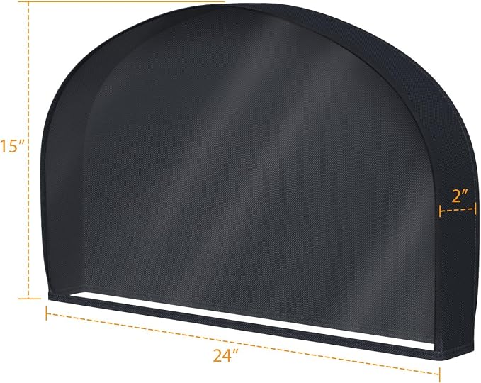 Shoulder Covers for Hanging Clothes (Set of 10) Breathable Garment Dust Covers Clothes Protectors Covers for Closet with 2" Gusset for Suit, Coats, Jackets, Dress - Image 3