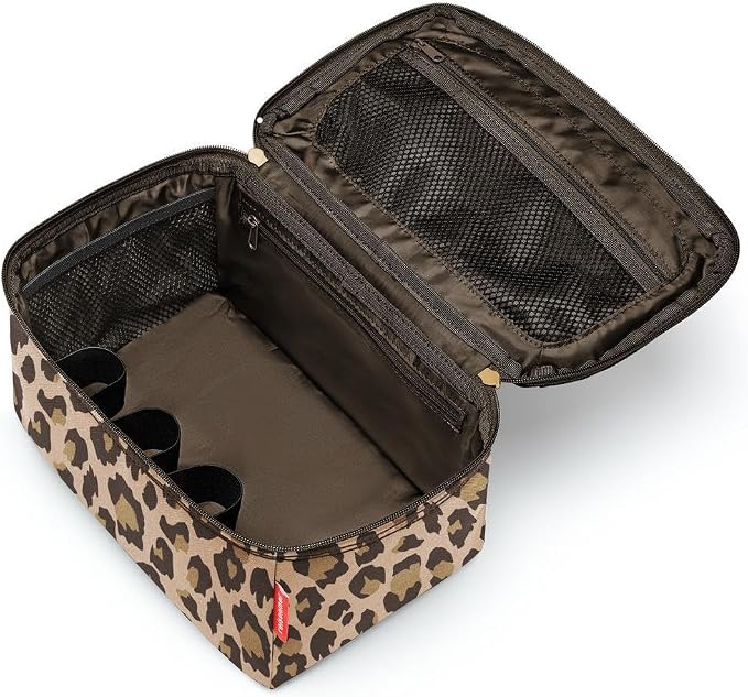 reisenthel beautycase leo macchiato - square toiletry bag, luggage organizer, cosmetic bag - Image 3