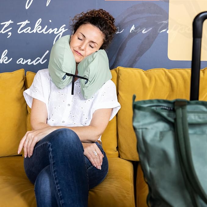 HEST Pro Travel Cooling Pillowcase - 3-in-1 Neck, Body, and Small Travel Pillow Compatible - Portable and Compact Design - Machine Washable - Jade Cooling Fabric - Image 2