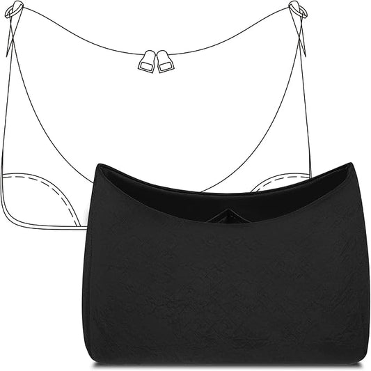 Lightweight Purse Organizer Compatible with LV BOULOGNE | Handcrafted DuPont™ Tyvek®,Handbag Organizer Insert,1:1 Custom Fit,Matte Black,Designed for Minimalists and Daily Commute by FANJIProject
