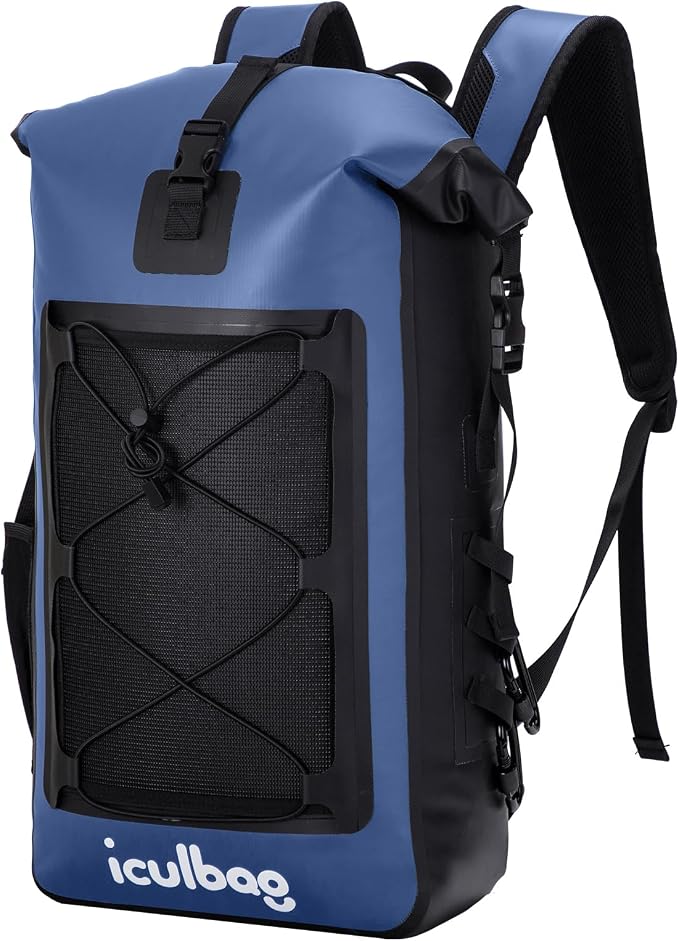 Dry Bags Waterproof Backpack for Women Men Travel Dry Bag Backpack Warterproof Bag for Kayaking Beach Boating 30L/40L by iculbag