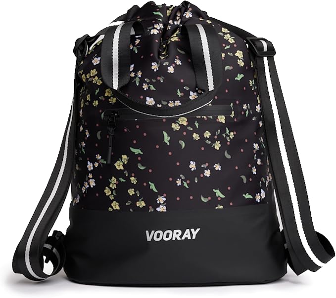 VOORAY 23L Flex Cinch Drawstring Backpack – Lightweight Travel Bag, Weekender & Sports Gym Bag for Women and Men by VOORAY