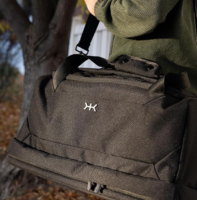 Knack Expandable Travel Duffel Midnight Black - Image 2