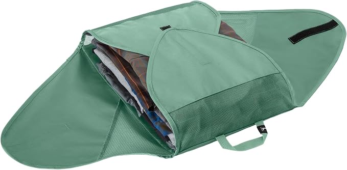 Eagle Creek Pack-It Reveal Garment Folder - Compression Wings - Maximize Luggage Space - Convenient Top Handle - Quick Drying Material - Large - Willow Green - Image 8