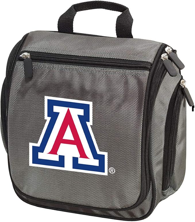 Broad Bay University of Arizona Toiletry Bags Or Hanging Arizona Wildcats Shaving Kits (Gray) by BroadBayPersonalizedGifts