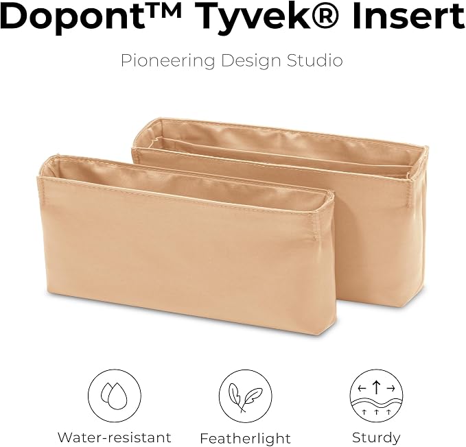 Purse Organizer Insert for HERMES Constance 19 Handbag, Custom Fit Inside Premium Vanile Lightweight WaterResistant Tote Bag Insert Accessories - Image 4
