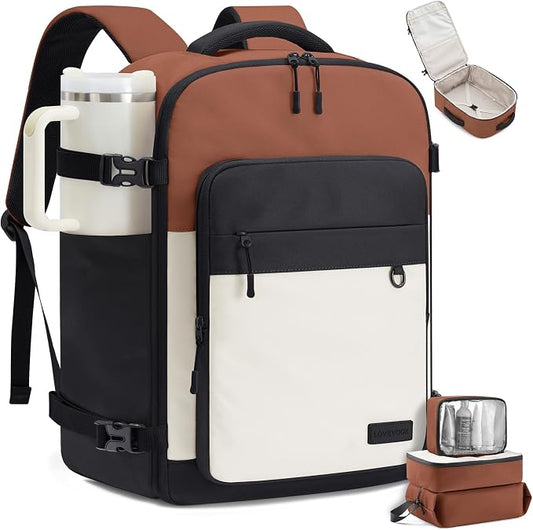 LOVEVOOK 40L Carry on Backpack, Large 17 Inch Travel Backpack for Women Men, Personal Item Bag Airline Approved with 3 Packing Cubes, Hiking Backpack Waterproof Weekender Essentials Casual Daypack by LOVEVOOK
