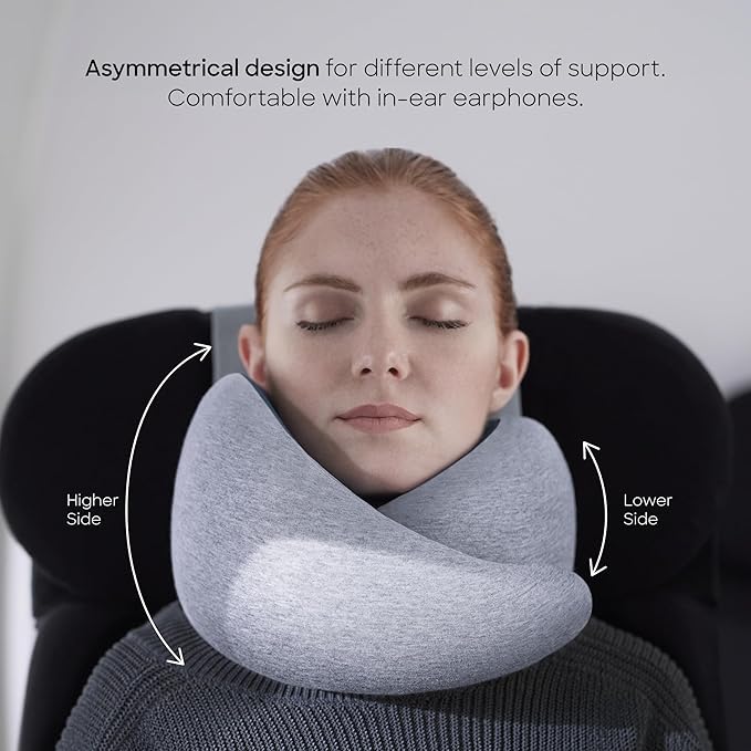 Ostrichpillow GO Travel Pillow, 360° Memory Foam Support, Soft & Washable - Image 2
