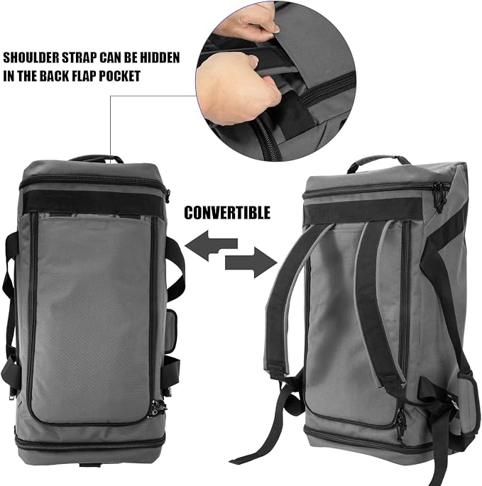 90L Large Duffle Bag,Gym Bags For Men Weekend Bag For Women Travel Backpack Carry On Sports Duffel Bag - Image 2
