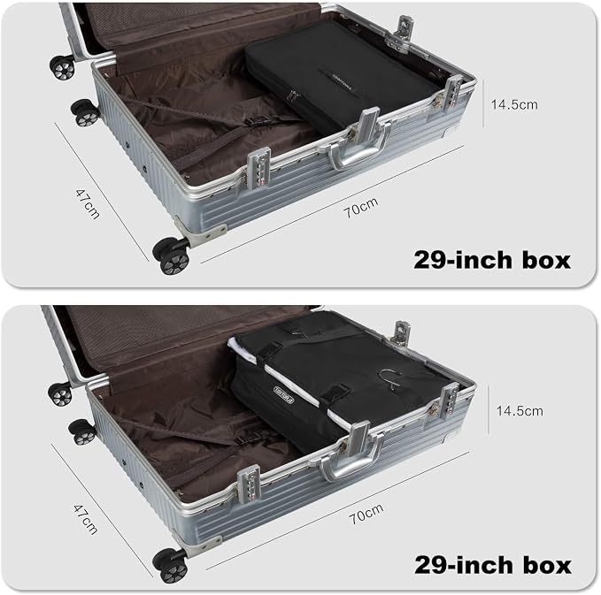 TABITORA Portable Hanging Travel Shelves Bag Packing Cube Organizer Suitcase Storage Large Capacity - Image 4