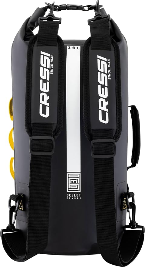 Cressi Ocelot Dry Bag – Water-Resistant Gear Protection with Carry Straps for Swim and Outdoor Activities - Designed in Italy - Image 2