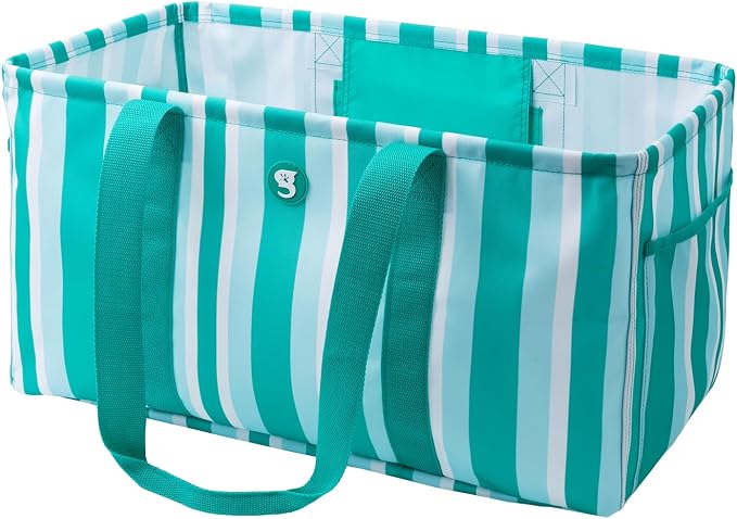 geckobrands Large Utility Tote - Durable Multipurpose Bag for Beach, Travel, Shopping & Outdoor Activities by geckobrands