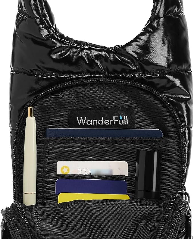 WanderFull Original HydroBag Crossbody Water Bottle Holder with Phone Pocket, Fits Water Bottles up to 32 oz - Image 8