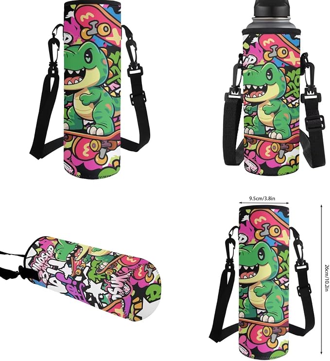 Dinosaur Backpack for Boys 5th Grade Cute Backpack and Lunch Box for Girls Boys 4-in-1 School Bag Set Lightweight 17" Kids Bookbag Ages 8-10 10-12 Teens Daypack Purse - Image 6