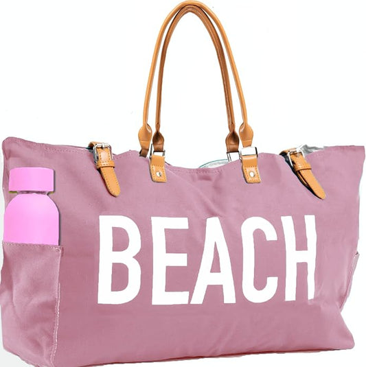 Keho Waterproof Beach Bag with Pockets For Women (Sandproof) by Keho
