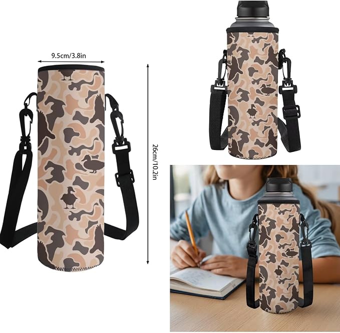 Flying Duck Kids School Backpack Set 4Pcs 17 Inch with Lunch Bag | Pencil Case and Water Bottle Holder, Lightweight 600D Fabric, Multi Compartments, for Boys Girls Elementary Middle School - Image 7
