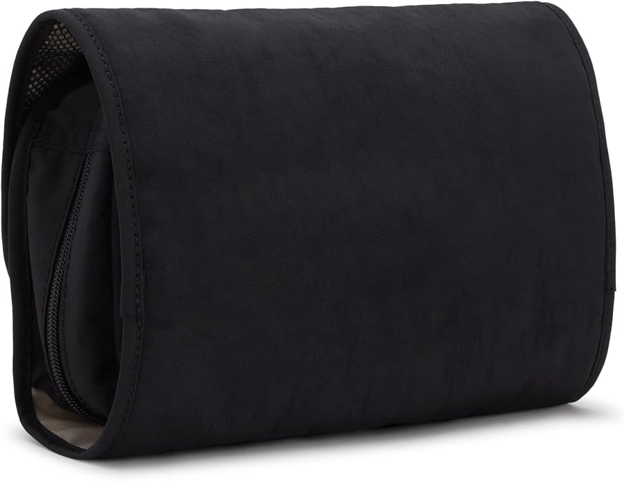 Kipling Womens Women's Meadow Metallic Toiletry Bag, Organize Accessories, Clip Closure, Nylon Hanging Hook Pouch - Image 2