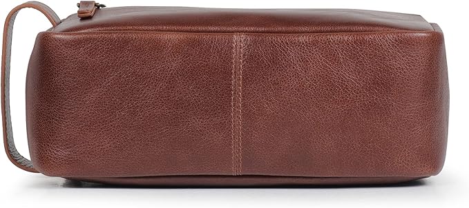 Londo Genuine Leather Travel Toiletry Bag – Makeup, Shaving Organizer, Dopp Kit for Men & Women, Durable & Stylish Travel Accessory - Image 7