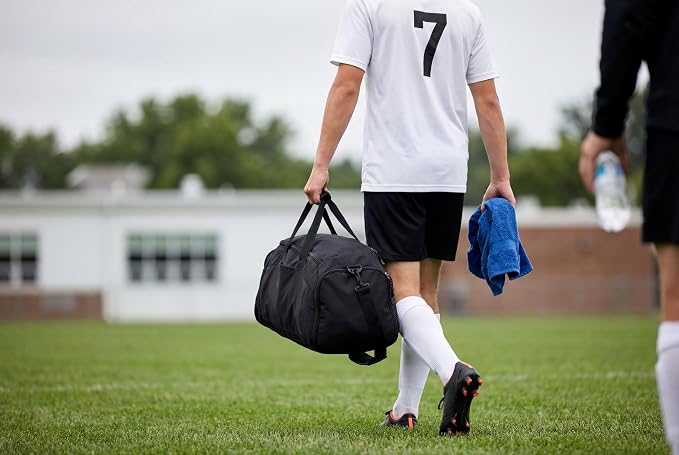 Personalized Soccer Duffel Bag with Shoe Compartment – Custom Name Sports Bag for Boys & Girls – Soccer Practice & Travel Gear Bag - Image 7