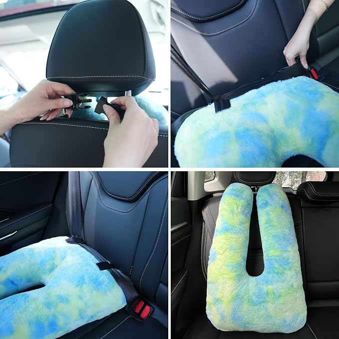 Atablyn Shoulder Wrap for Family Multi-Purpose Neck Pillow, Travel Companion,Travelling Sleeping Pillow for Car, Train, Bus and Home Use - Image 6