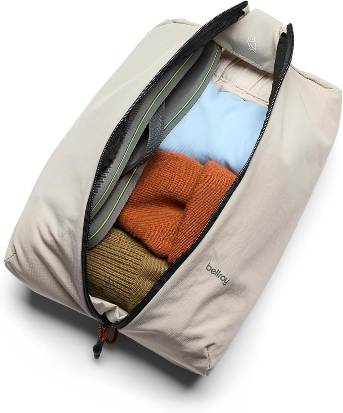 Bellroy Lite Packing Caddy 8L (Travel Organizer Packing Cube, Zip-up Storage Solution for Travel Near or far) - Ash - Image 2