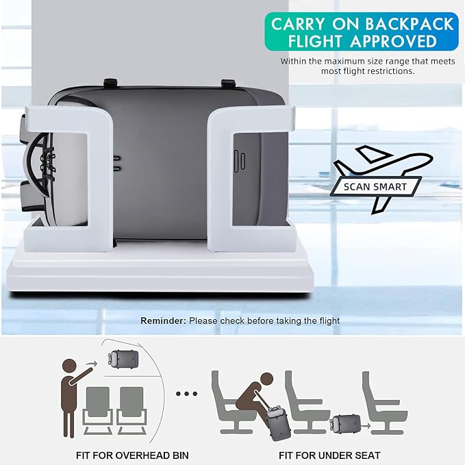 TANGCORLE Vacuum-Compressed Travel Backpack: Expandable, Airline-Approved Laptop Backpack—Unisex Business Backpack - Image 7