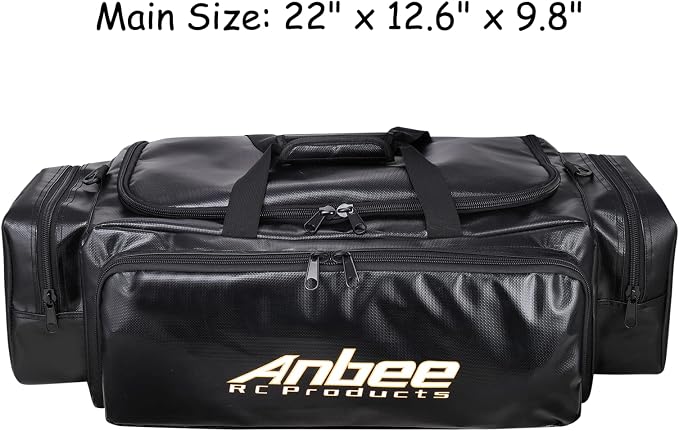 Anbee 1:10 RC Car Water Resistant Carrying Bag, Storage Handbag Shoulder Bag for 1/10 Scale RC Truck Off-Road Buggy - Image 3