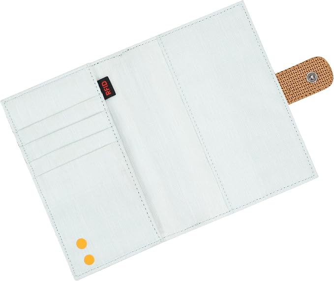 Sherpani Vienna, RFID Blocking Passport Holder, Travel Passport Cover Wallet, Travel Documents Organizer Protector, Travel Gift (Sand) - Image 5