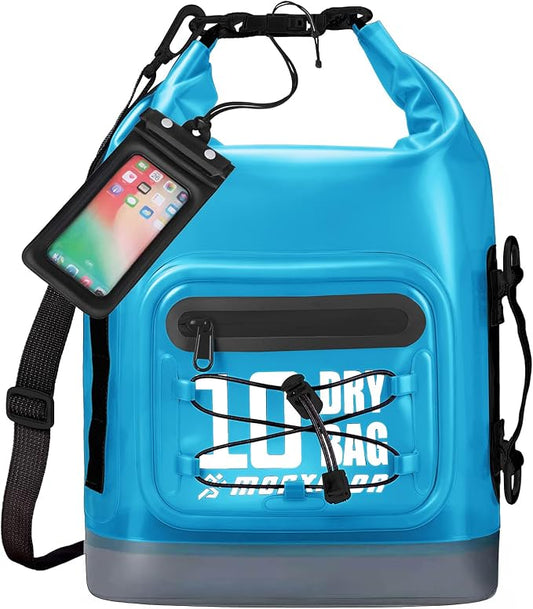 MORXPLOR Dry Bag Waterproof,5L/10L/20L/30L/40L/55L Roll Top Dry Bag Backpack with WaterProof Phone Case for Swim,Kayak by MORXPLOR