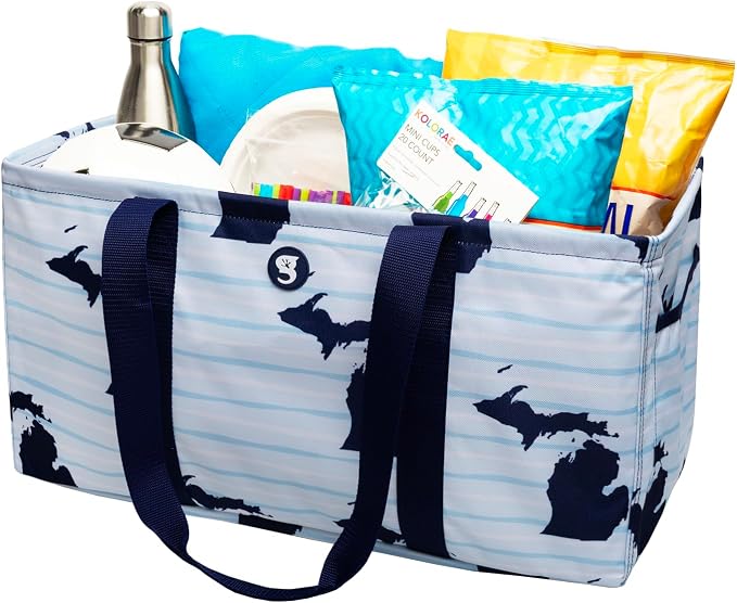 geckobrands Large Utility Tote - Durable Multipurpose Bag for Beach, Travel, Shopping & Outdoor Activities - Image 3