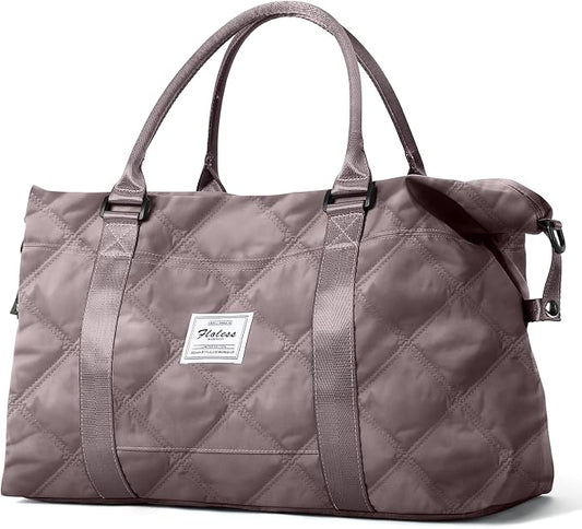 Travel Duffel Bag, Carry On Overnight Weekender Bags for Women | Travel Bag with Wet Pocket & Trolley Sleeve, For Spirit Airlines 18x14x8 Personal Item Bag by HYC00