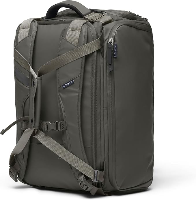 NOMATIC 30L Travel Bag- Convertible Duffel/Backpack, Carry-on Size for Airplane Travel, Everyday Use Laptop Bag,TSA Compliant by Nomatic