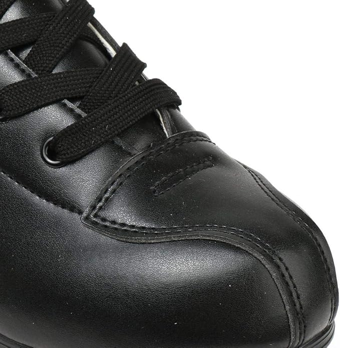 YYW Roller Skates for Women Men, High Top PU Leather Classic Double-Row, Indoor Outdoor, Beginner Shoes Bag - Image 4